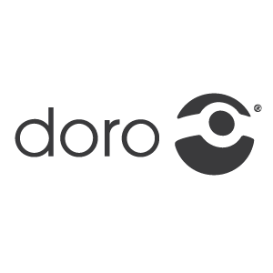Doro logo svartvit