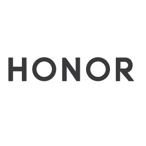 Honor logo svartvit